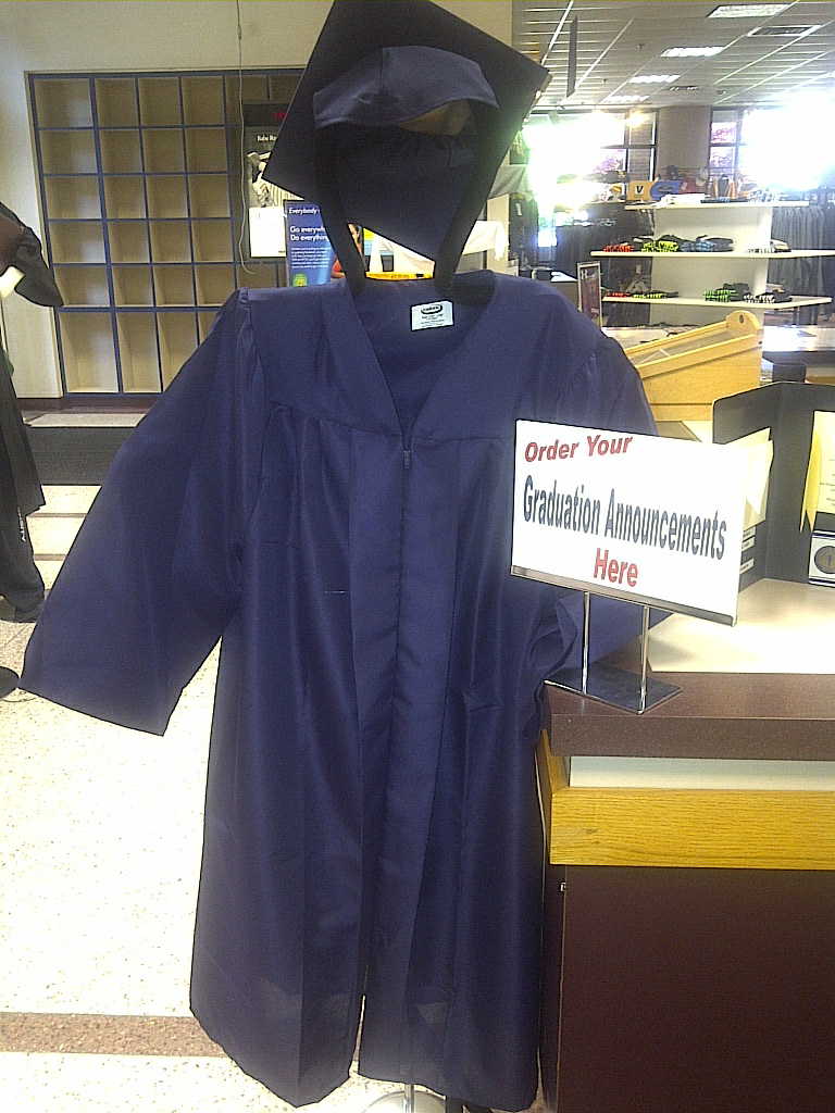 penn state bookstore cap and gown